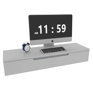 Туалетный столик, фасады в эмали LE-515