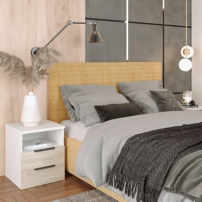 Тумба прикроватная 2 ящика L702