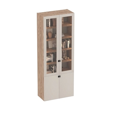 Шкаф книжный с подсветкой LG214S