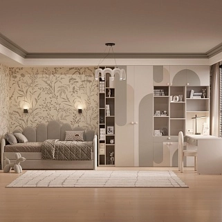 Lazio детская фрезерованные фасады в эмали 88