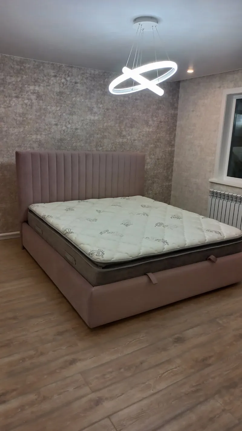 Кровать двуспальная мягкая АСТИ  с подъемным механизмом, 160x200