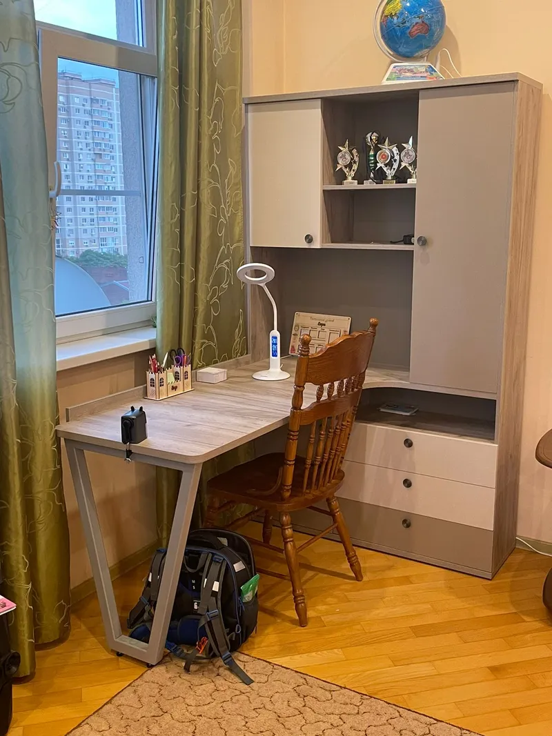 Шкаф со встроенным столом шириной 1154мм E407 L/R