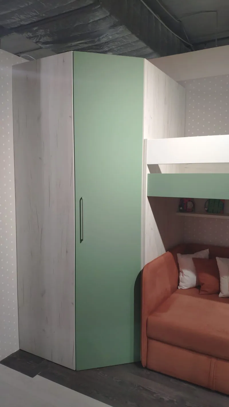 Шкаф угловой разносторонний L218 L/R